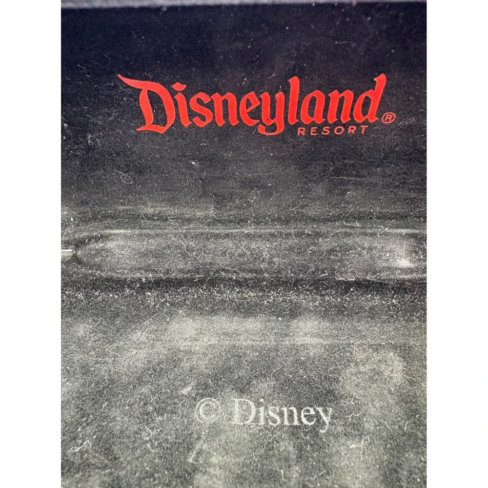 Disney Mickey Mouse Club Glasses Case OS Black Member Logo Disneyland Resort